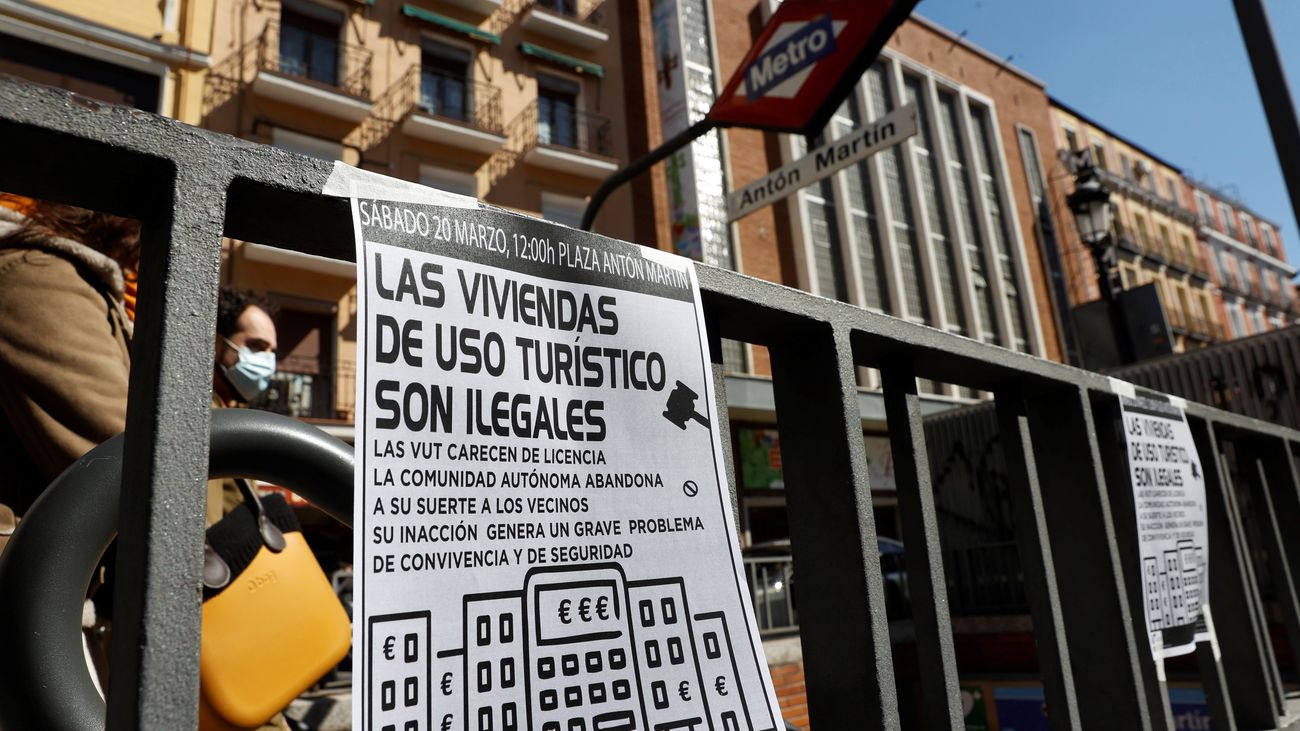 Vecinos del centro de Madrid reclaman que se actúe contras las fiestas en  viviendas turísticas