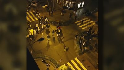 Descontrol a las puertas de una conocida discoteca del barrio de Chamberí