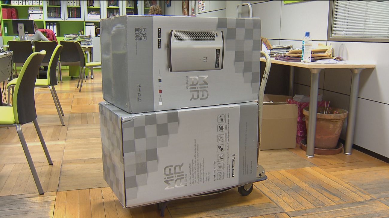 Los colegios públicos de Getafe devuelven los 796 filtros HEPA que les había entregado el ayuntamiento