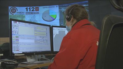 Así evalúan los riesgos de las asistencias los operarios del 112