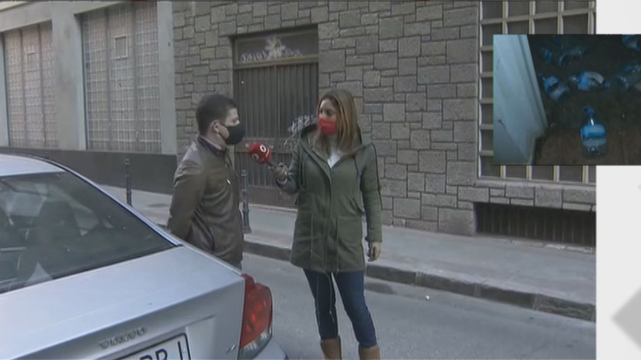 Un grupo de okupas se instala en un edificio de Patrimonio en el barrio de Salamanca con riesgo de derrumbe