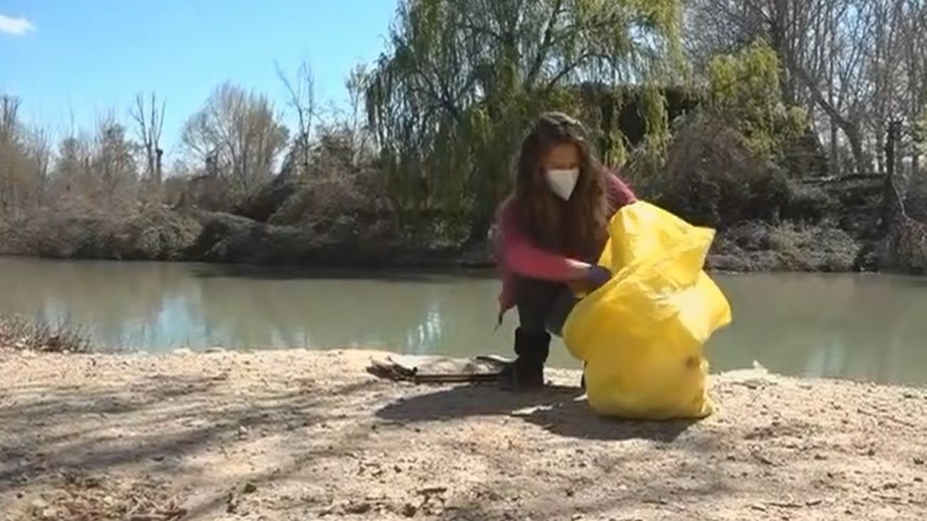 El río Tajo libre de 'basuraleza'