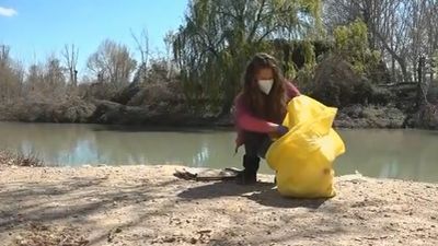 El río Tajo libre de 'basuraleza'