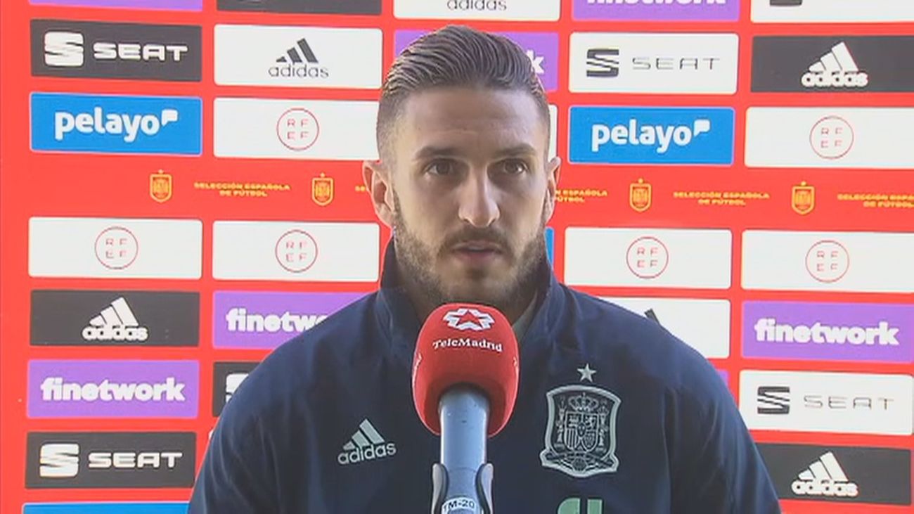 Koke, en Telemadrid: "No tengo ninguna presión en la Selección"