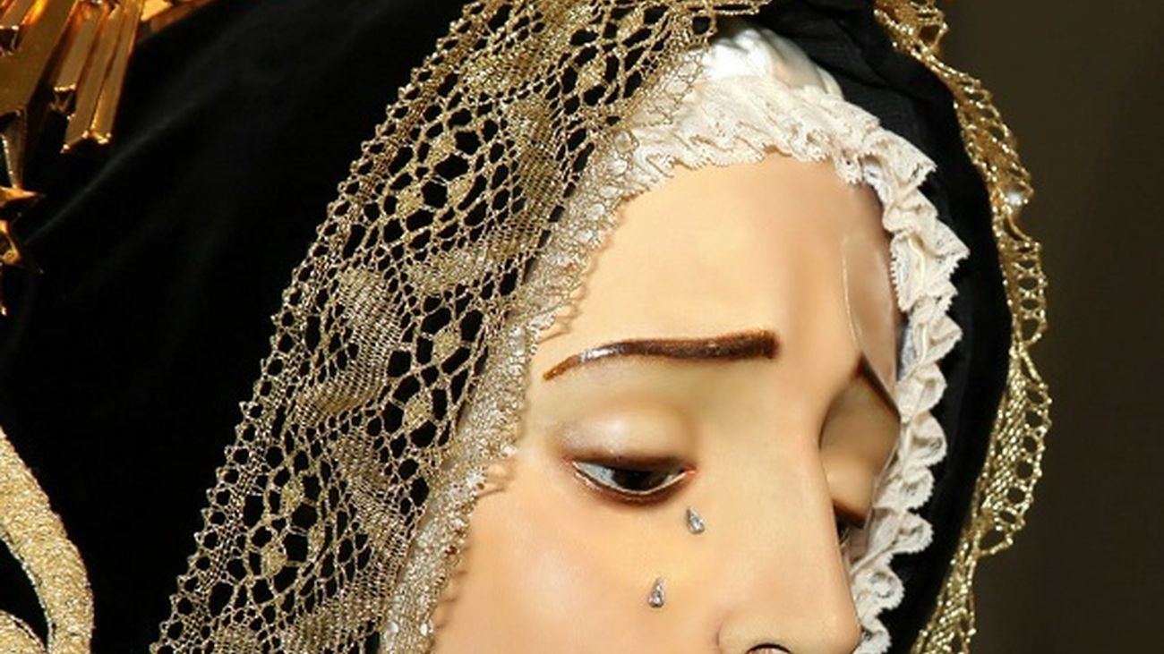 Imagen de Nuestra Señora de las Angustias de Aranjuez que este año tampoco saldrá en procesión