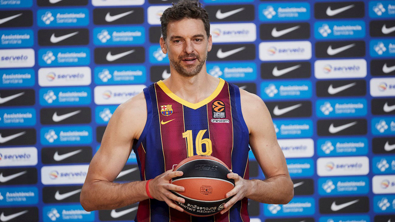Pau Gasol: "No quería acabar como jugador con una lesión; por eso estoy aquí"