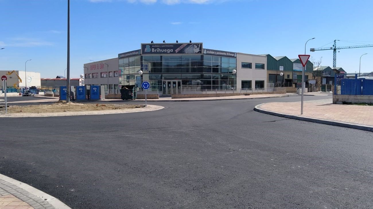 Polígono industrial Capellanía en Moralzarzal