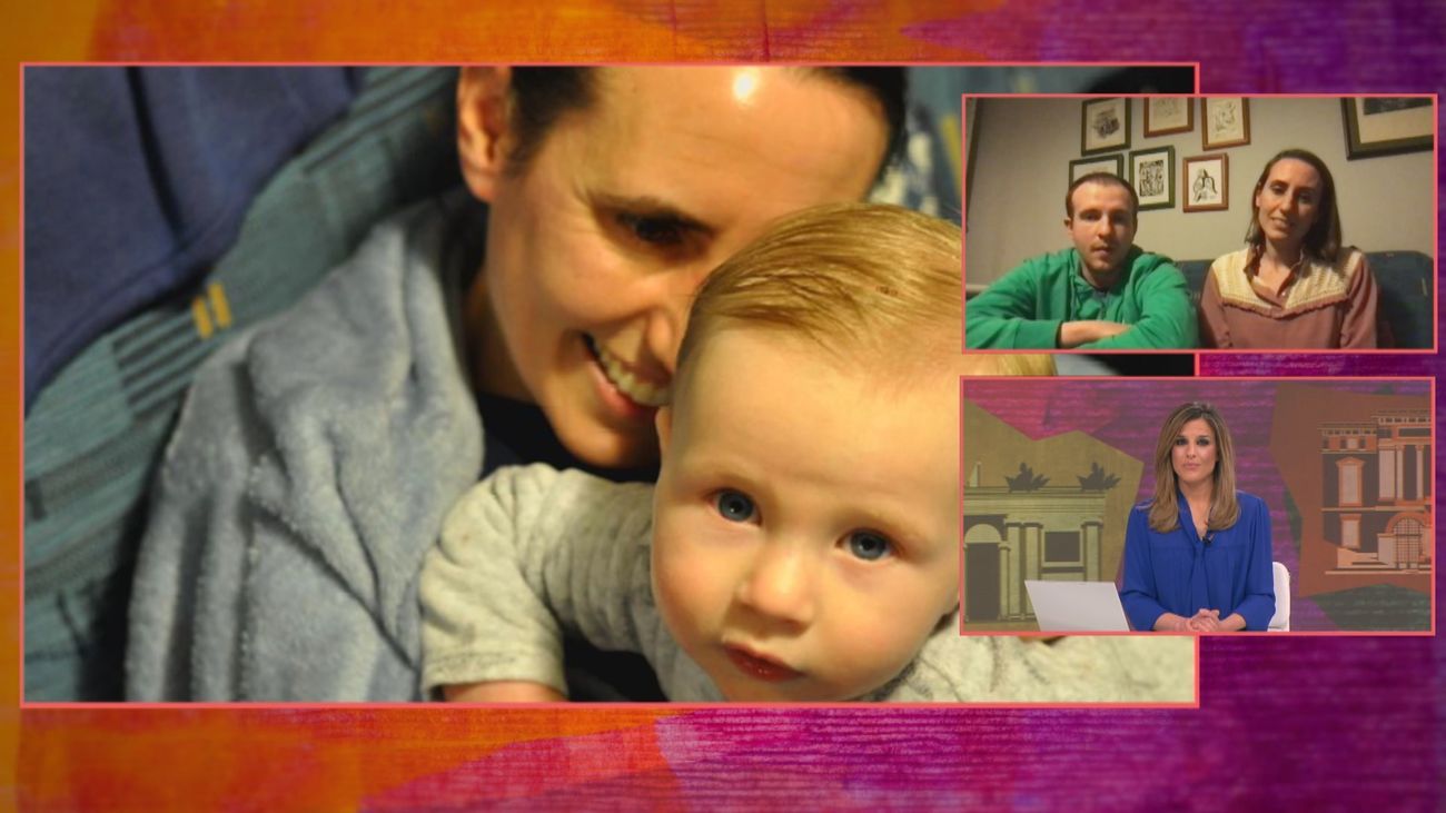 Elliot, el pequeño que solo conoce a sus abuelos  por la pantalla debido al coronavirus