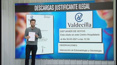 Boom de descargas de certificados médicos falsos en Internet antes de las vacaciones de Semana Santa