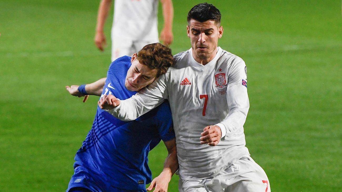 Morata ante Grecia