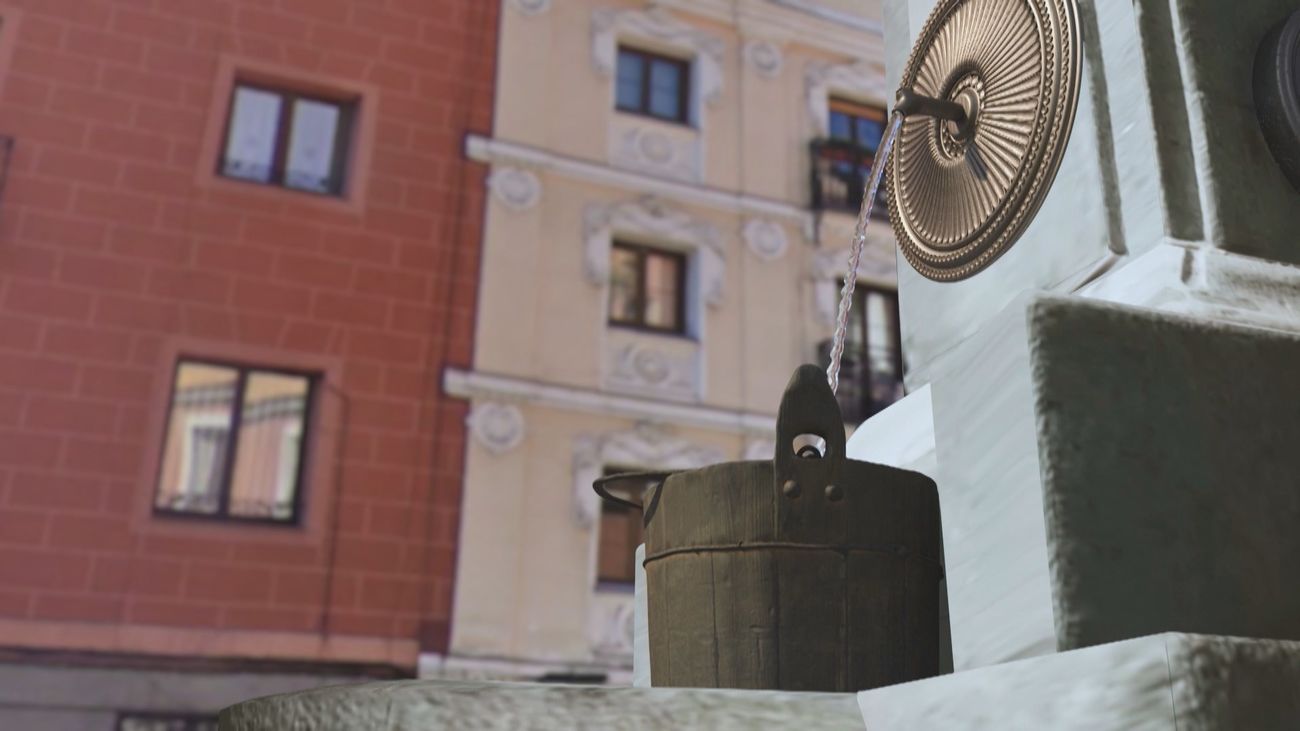 Las fuentes de Madrid: los bares de la época