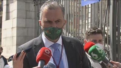 Ortega Smith: la condición de Vox para pactar es "a la izquierda ni agua"