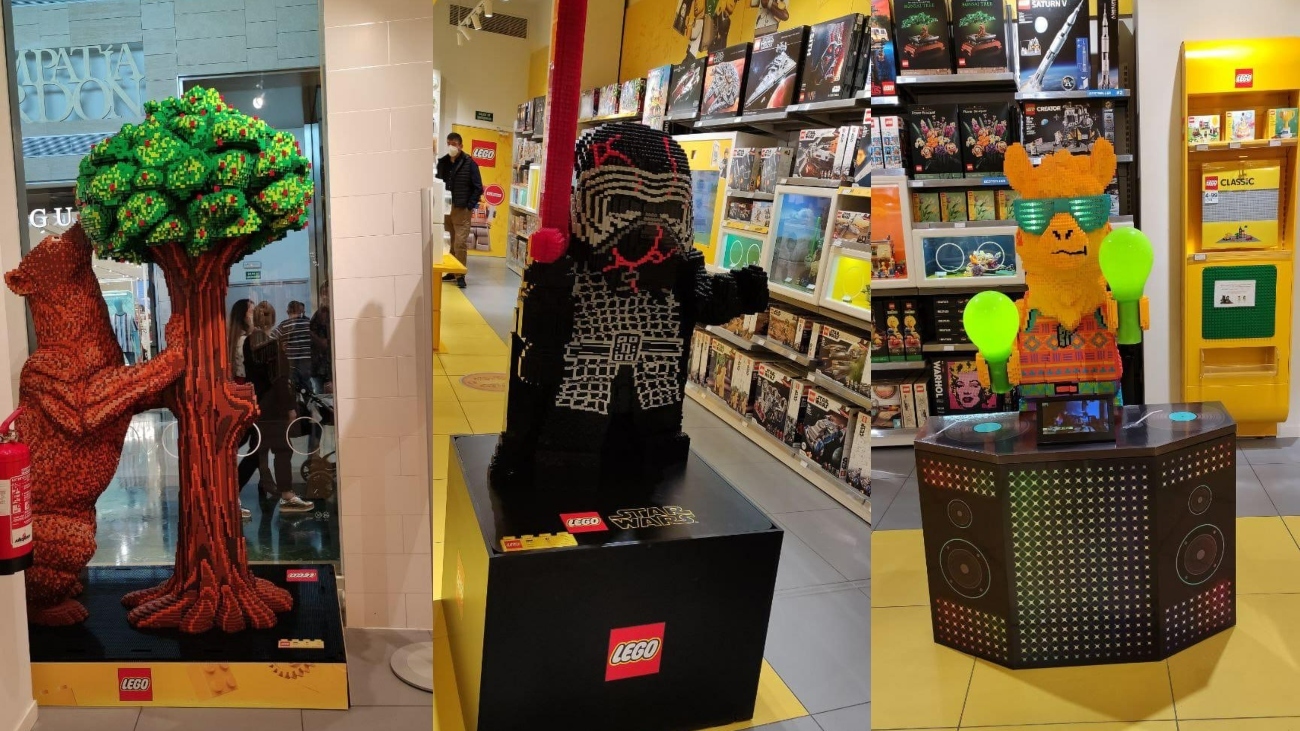 Nos adentramos en la tienda de una de las marcas más clásicas de juguetes: LEGO