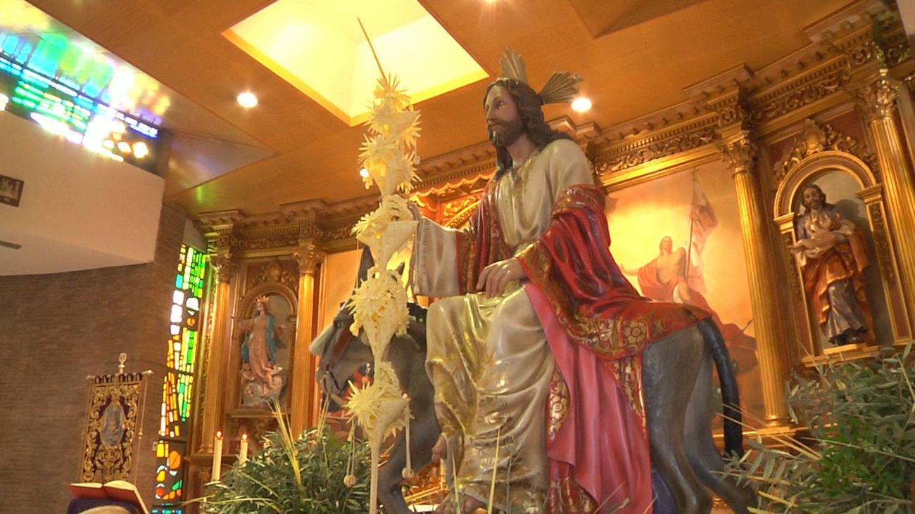 'La borriquita' vive una Semana Santa diferente