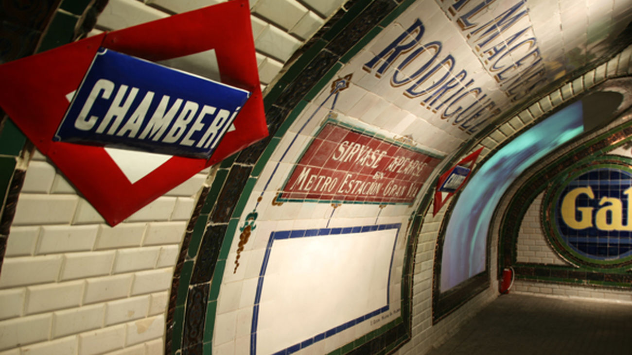 Nuevos trabajos de restauración en la estación museo de Chamberí