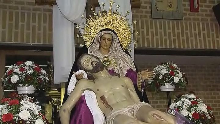La Virgen de las Angustias, la Semana Santa también se vive en Alcalá