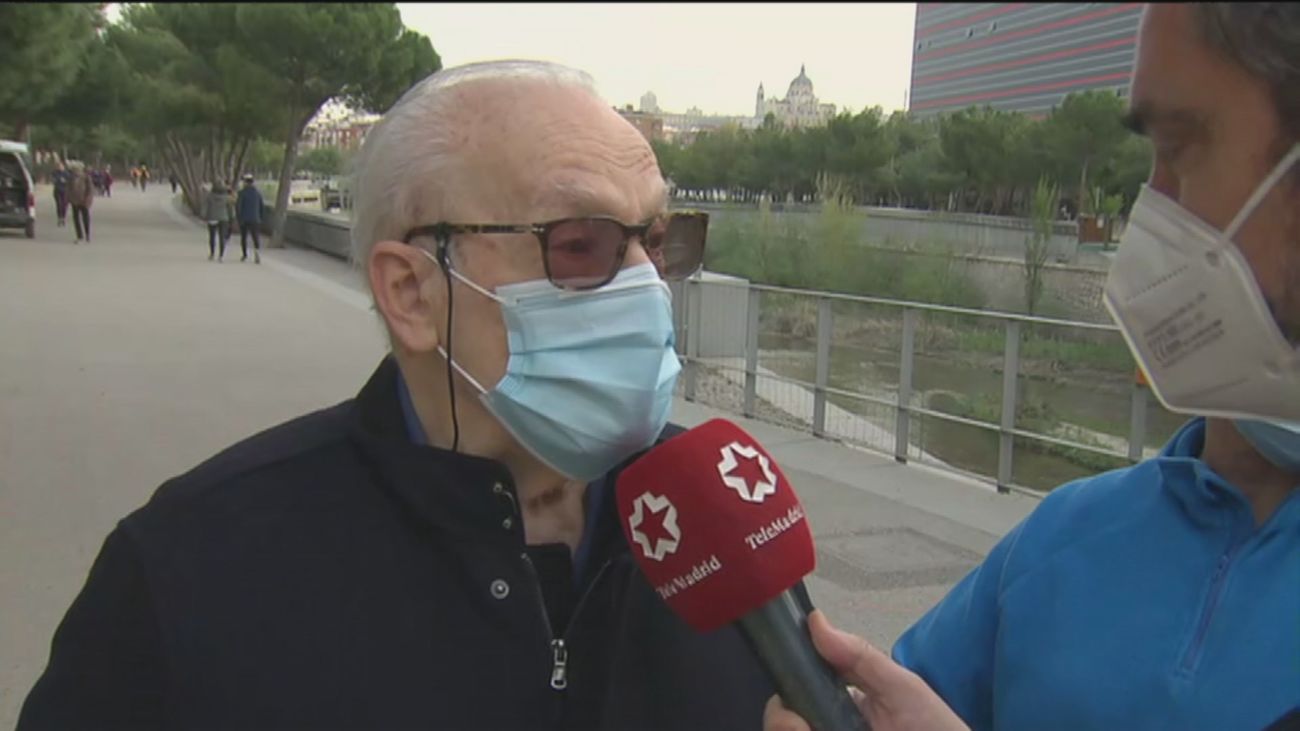 Los abuelos de Madrid, otra Semana Santa sin poder ver  sus nietos por el  covid