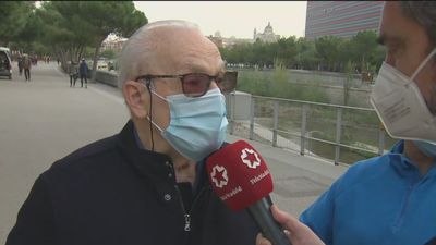 Los abuelos de Madrid, otra Semana Santa sin poder ver  sus nietos por el  covid