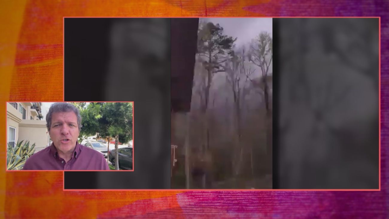 Una supercélula, la reina de las tormentas, afecta al suroeste de Estados Unidos este fin de semana