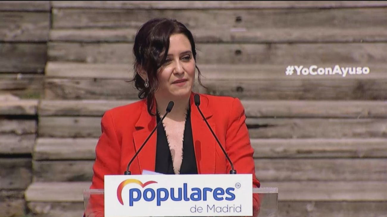 Ayuso presenta su candidatura: “Nos debemos a Madrid, vivimos para  Madrid y lucharemos por Madrid"