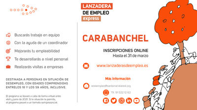 Se estrena en Carabanchel la primera lanzadera exprés de empleo en la Comunidad de Madrid