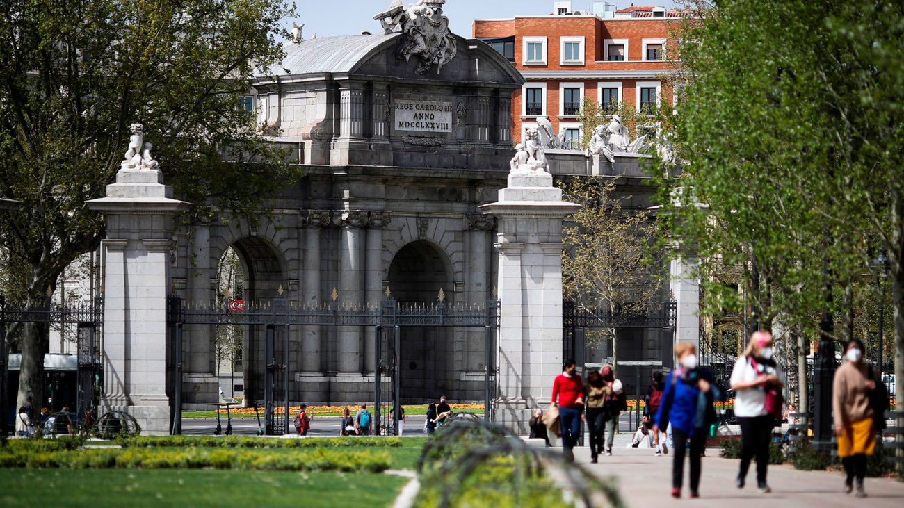 El parque de El Retiro