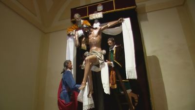 Música dirigida al vía crucis de la Soledad Coronada en Alcalá de Henares