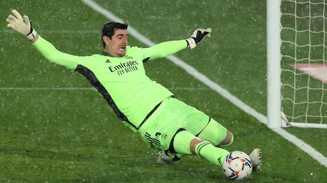 Courtois: "Hemos peleado toda la temporada para jugarnos todo en abril"