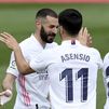 2-0. Asensio y Benzema extienden la racha antes del Liverpool