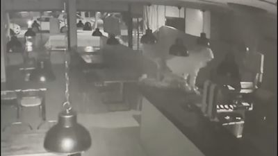 Robo mediante el método del alunizaje en una pizzería de Pozuelo de Alarcón