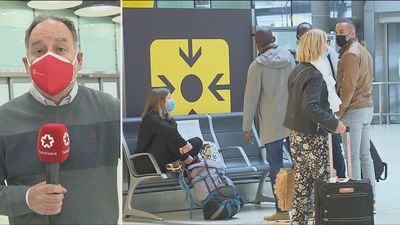 Aterrizan en Barajas seis vuelos procedentes de Francia a escasas horas de un nuevo confinamiento