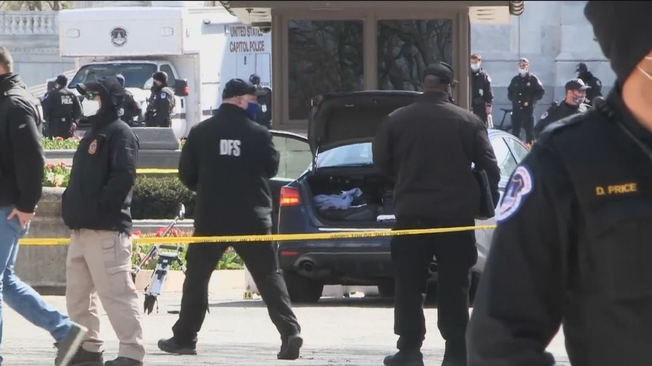 Un policía muerto y otro herido en un nuevo incidente en el Capitolio