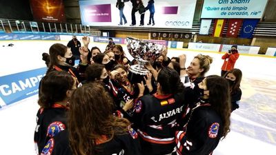 Elena Álvarez y Andrea Merino analizan la décima Copa de la Reina del Hockey Majadahonda