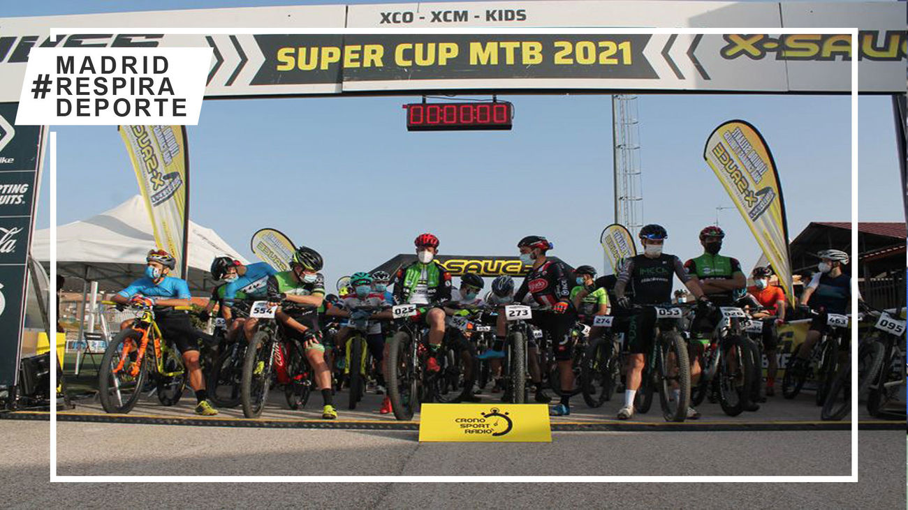 Tamara Sánchez y Chuchi del Pino se adjudican la Super Cup MTB de maratón en Villa del Prado