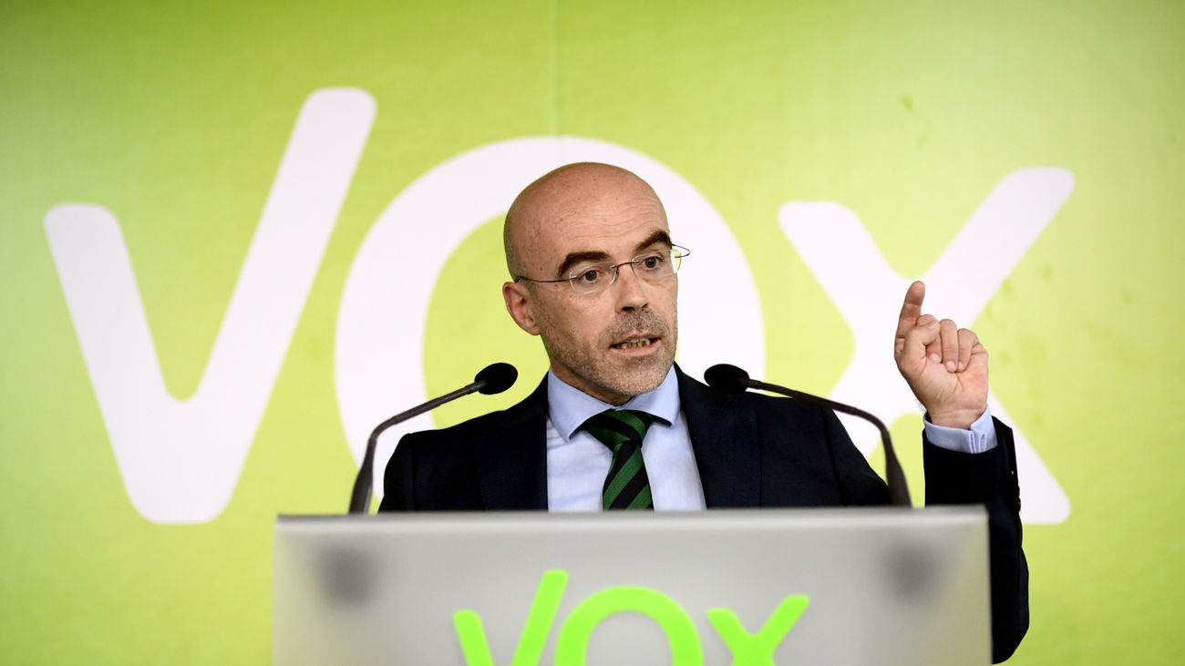 Jorge Buxadé, portavoz del Comité de Acción Política de Vox