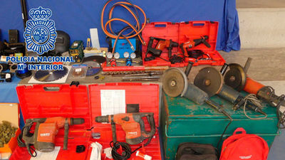 Cae en Madrid una banda que robaba oficinas de empresas en Castilla y León