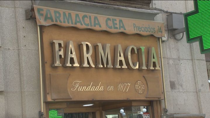Farmacia Cea en la calle Preciados de Madrid / REDACCIÓN