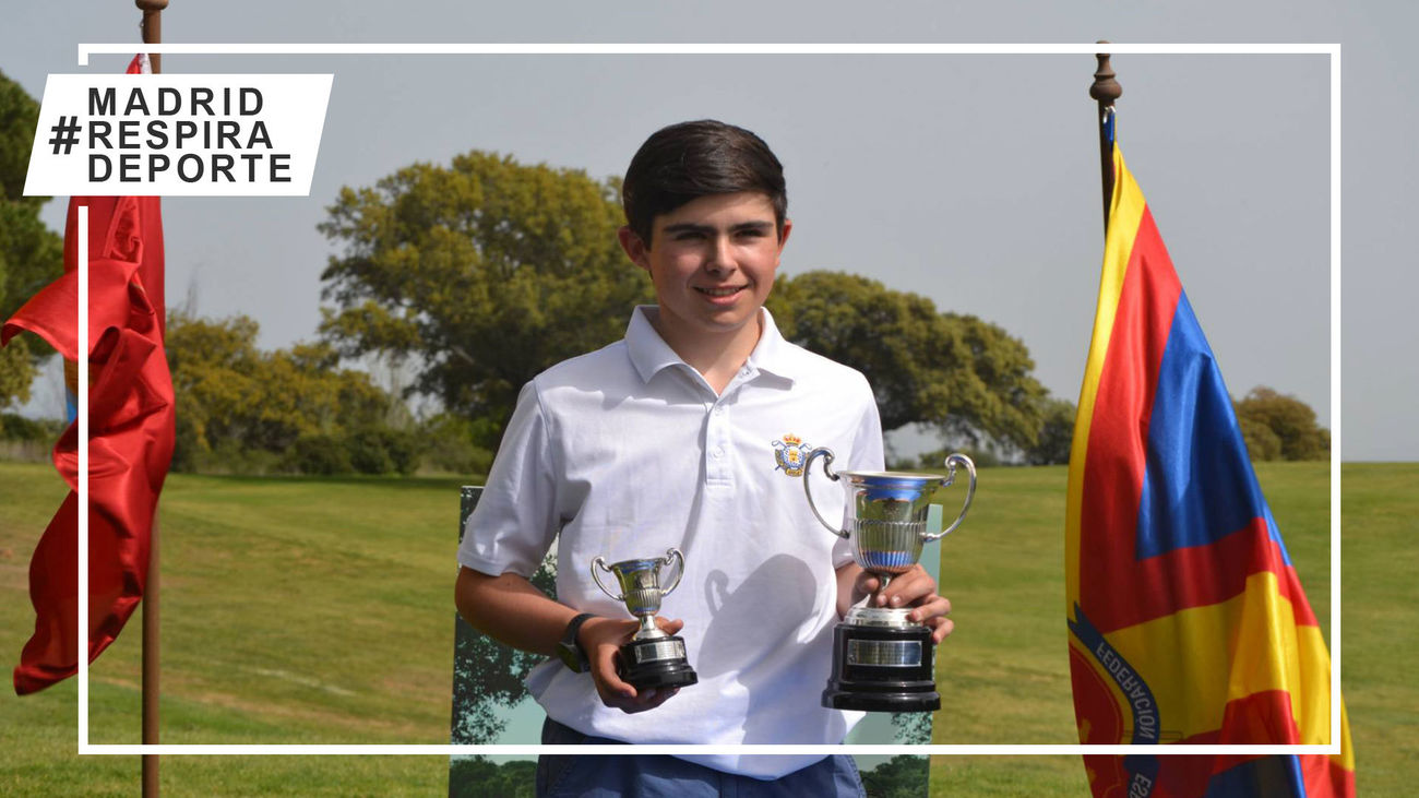 Sergio Jiménez, campeón de España de golf sub'18