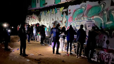 La Policía Municipal interviene una fiesta rave tras el toque de queda en el distrito de Hortaleza