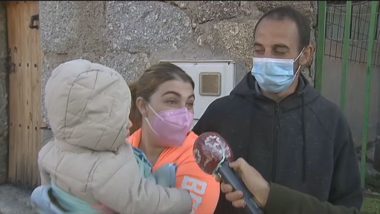 Una familia de Carabanchel, de las colas del hambre a rehacer su vida  en un pueblo de Avila