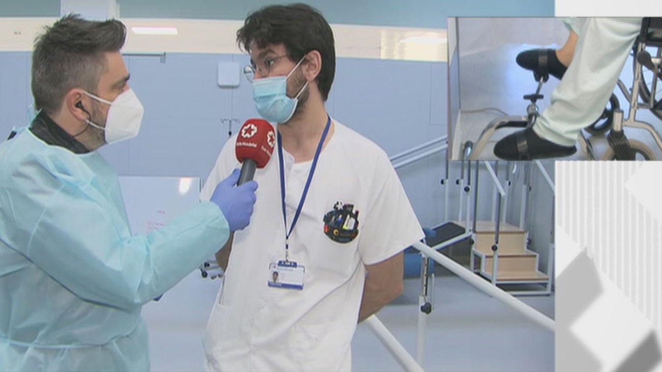 Así funciona la unidad pionera de Rehabilitación Integral post Covid en el Zendal