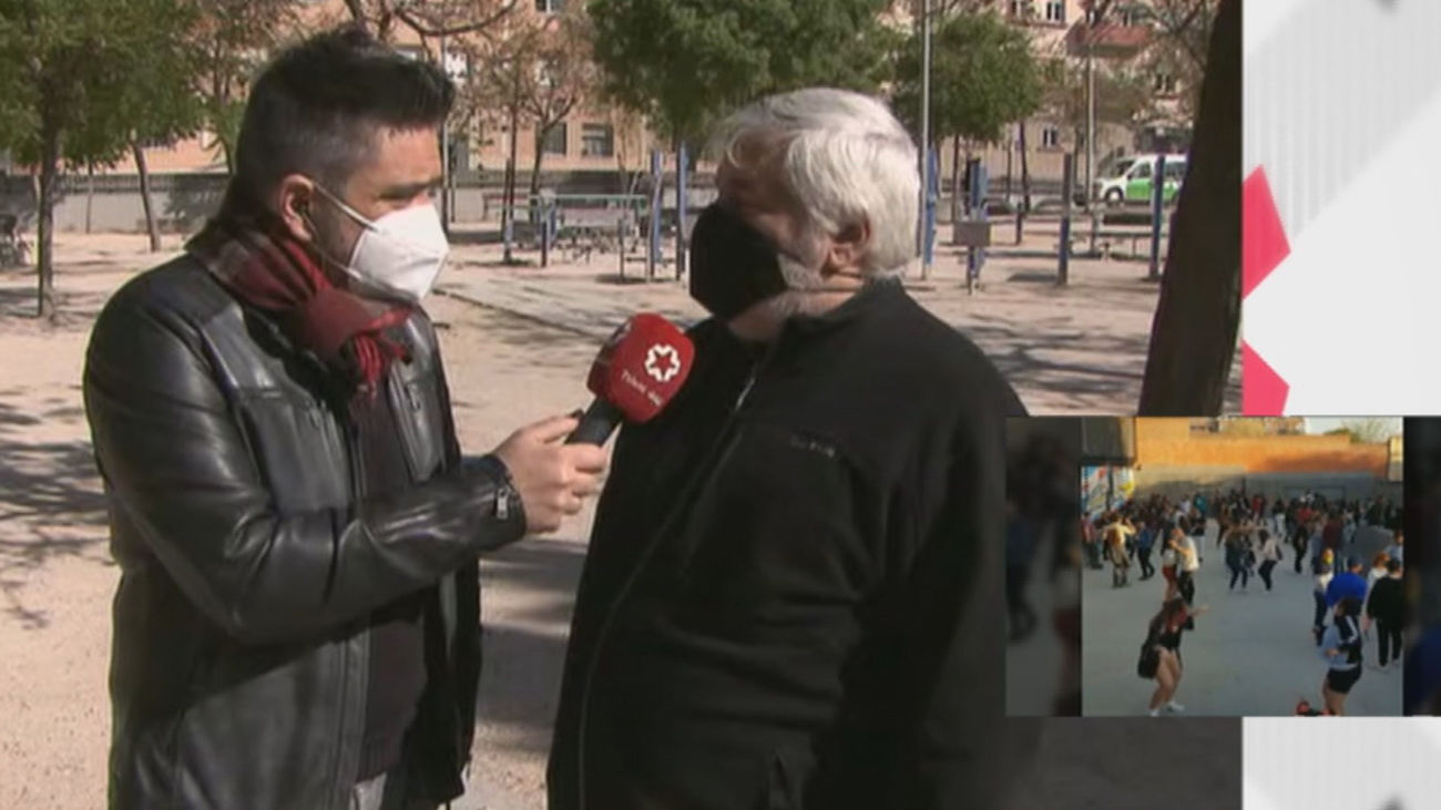 Vecinos de Lavapiés denuncian el ‘botellódromo’ y la basura acumulada en el parque Casino de la Reina