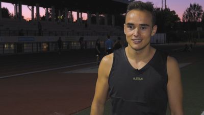 Raúl Potenciano, corredor y nadador con un 65% de discapacidad intelectual