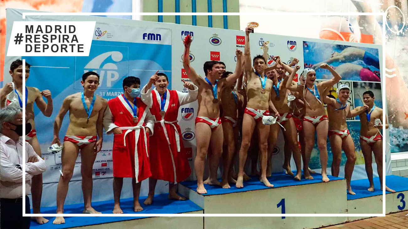 Selección madrileña de waterpolo infantil