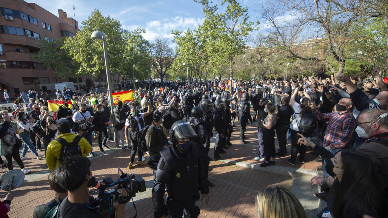 Los disturbios en Vallecas en el acto de Vox dividen a los políticos