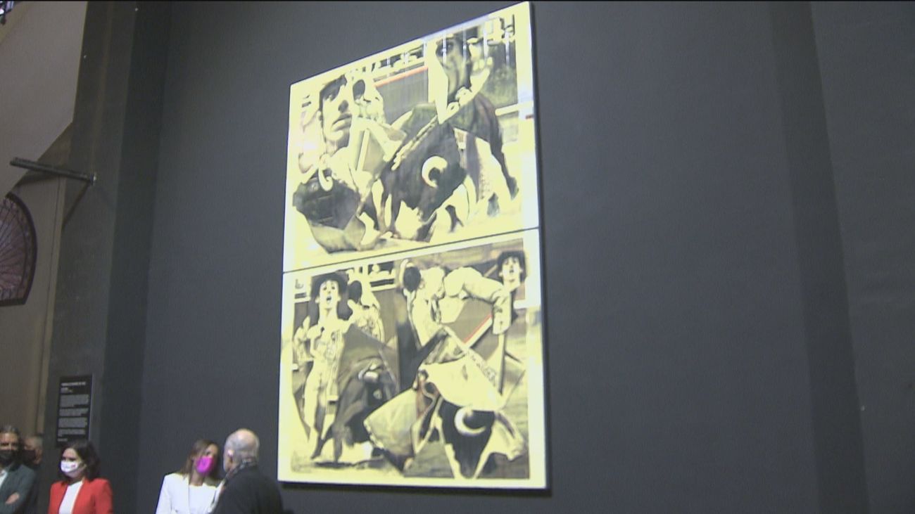 Las Ventas inaugura un mosaico de Luis Gordillo en memoria de Víctor Barrio