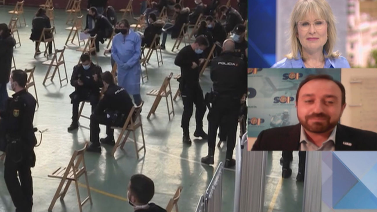 Carlos Morales, del SUP, “Queremos que Interior haga una reunión para informar a los policías sobre la segunda dosis”