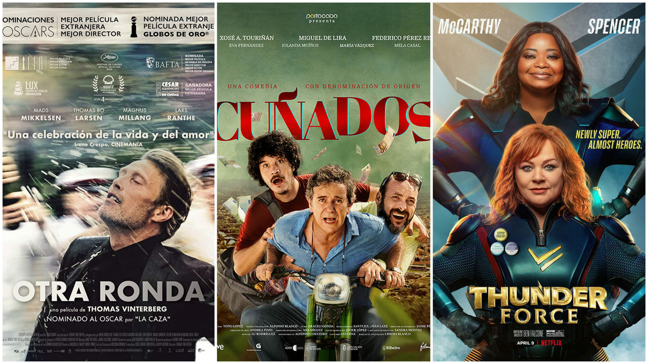 Estrenos de cine... contados de otra manera: Superheroínas, cuñados y los nórdicos con sus cosas