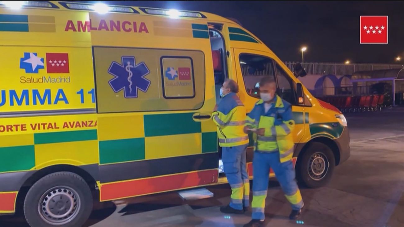 Dos trabajadores, heridos graves tras la explosión de un cuadro eléctrico en Fuenlabrada