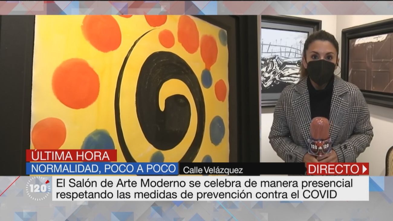 El Salón de Arte Moderno se celebra de forma presencial en Madrid respetando las medidas Covid